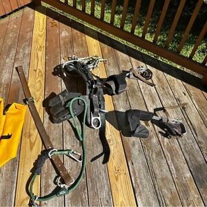 Buckingham climbing belt W/ buckingham buck squeeze+saftey